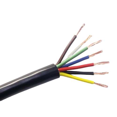 14/7 Trailer Wiring Cable RD/GR/BR/W/BK/YL/BL